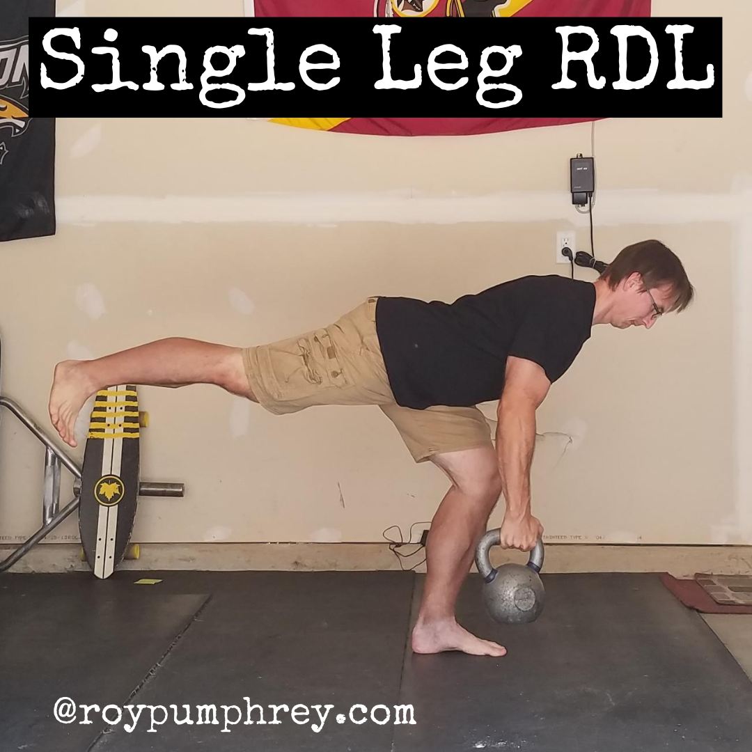 Single-leg RDL to Hip Flexion with Rotation
